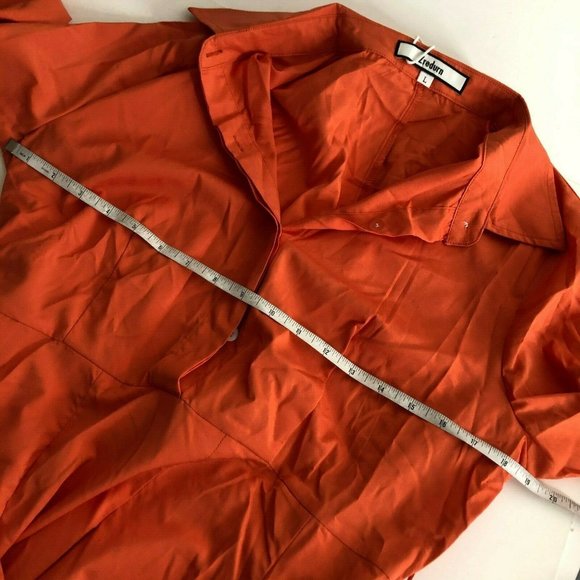 Zredurn Womens Elegant Pleated Shirt Dress - Picture 6 of 7